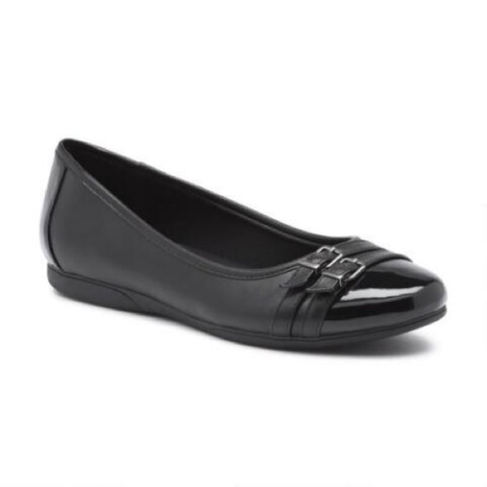 NIB Black Comfy Work Flats